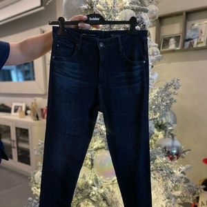 AG JEANS DARK WASH SKINNY JEANS SIZE 31